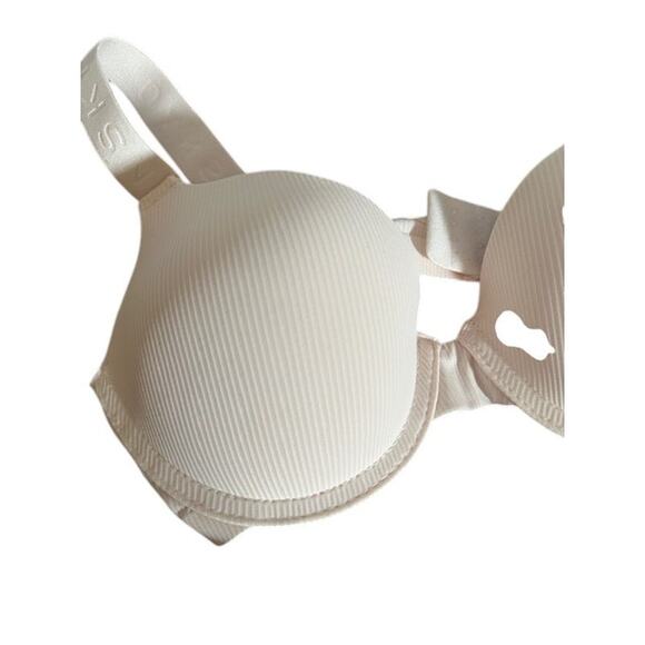 Danskin Intimates Set of 2 Pink White Bra Adjustable Comfortable Women Sz 34B - Picture 3 of 7